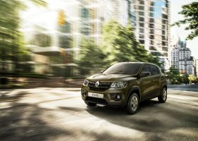 Renault Kwid on the road in India