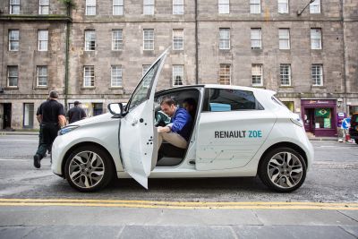 TEDGlobal 2013: Renault ZOE shuttle © Ryan Lash