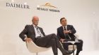 Carlos Ghosn and Dieter Zetsche press briefing