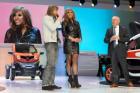 2012 Geneva Motorshow - Renault Twizy and David & Cathy Guetta Partnership