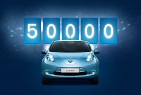 Nissan LEAF Smashes 50,000 Global Sales Milestone