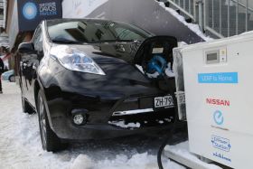 Why hot chocolate fans will love the Nissan LEAF at Davos this month