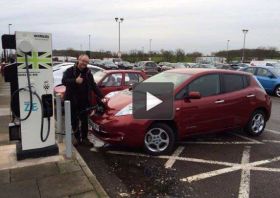 Nissan LEAF completes London to Edinburgh trip in record time