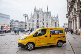 DHL takes delivery of Nissan e-NV200 vans in Italy