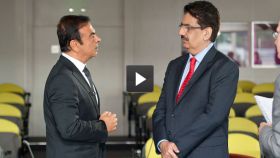 A meeting of minds: Carlos Ghosn and Vineet Nayar