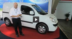 The Renault Kangoo Z.E. at the Rio+20 Alliance booth