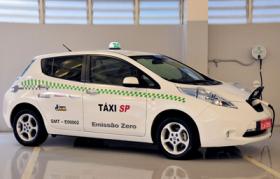 Sao Paulo City begins EV Taxi pilot program