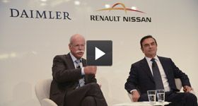 Video highlights from Ghosn-Zetsche Frankfurt media briefing