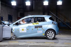 Top crash safety rating for Renault ZOE electric car