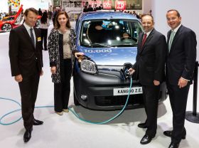 Renault celebrates delivery of its 10,000th Kangoo Z.E.