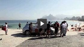 A zero-emission escape to the beaches of Rio de Janeiro