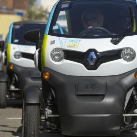 Twizy car-sharing service wins over locals