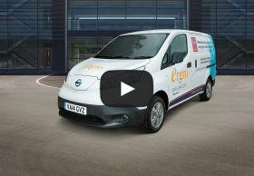 e-NV200 shines in Nissan's latest £2 challenge