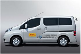 Nissan and DHL Japan to test e-NV200 100% Electric Compact Van in Tokyo 