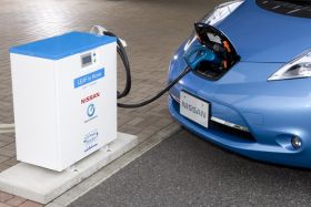 Nissan to accelerate EV utilization program at roadside stations in Japan