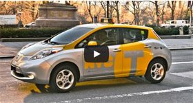 The Big Apple launches Nissan LEAF taxi pilot program