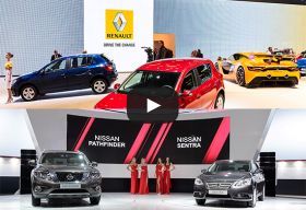 The Renault-Nissan Alliance showcases important new models in Moscow