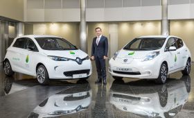 Renault-Nissan Alliance official COP21 passenger car partner with zero-emission fleet