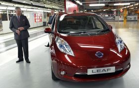 His Royal Highness The Prince of Wales visits Nissan