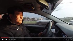 Portrait of an EV taxi driver on Jeju Island, South Korea