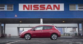 Nissan launches production of new and improved 100% electric Nissan LEAF in Sunderland, UK