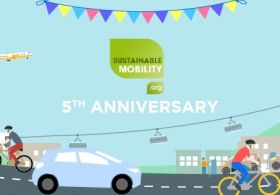 Fifth anniversary for Sustainable Mobility site