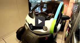 Twizy: An unusually agile vehicle 