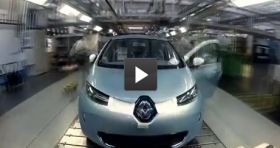 A look at how the Renault ZOE electric car is built